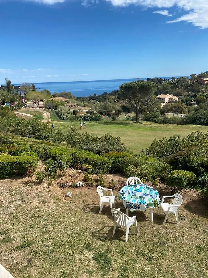 아파트 Cap Esterel Agay Saint Raphael Vue Mer Studio 4 Personnes Chez Evelyne